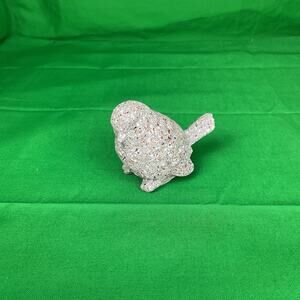 Charming Decorative Bird Figurine - Unique Stone Finish - Home Decor Accent